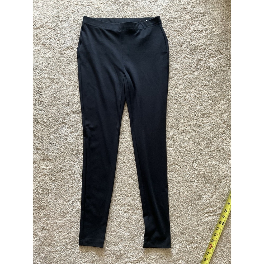 Chico's Fabulously Slimming Black Pull-On Leggings OO Athleisure Business Casual